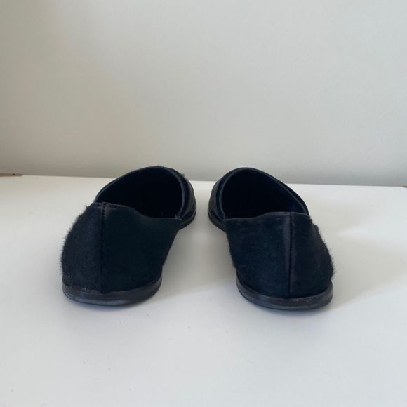 VINCE Mason (Maxon) Black Genuine Calf Hair Flats - Picture 12 of 15